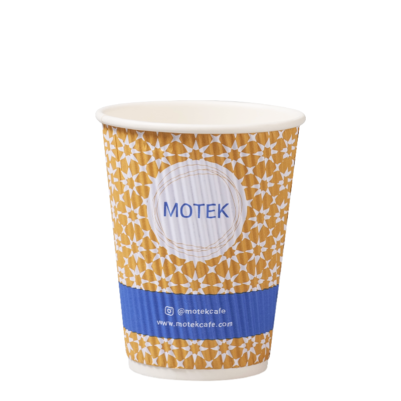 잔물결 벽 종이컵