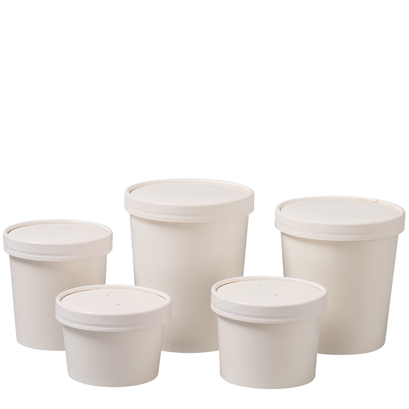 수프 종이 그릇