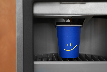 자동판매기와 호환되는 종이컵을 찾는 방법